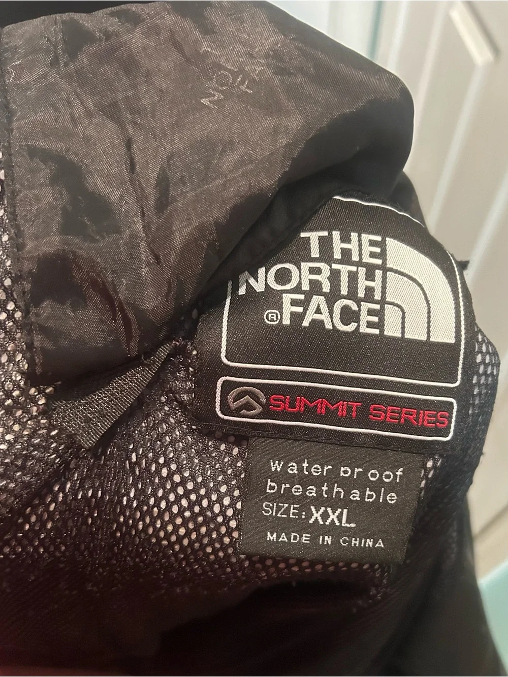Vintage The North Face Summit Series Gore-Tex Men's Black Hooded Jacket XXL
